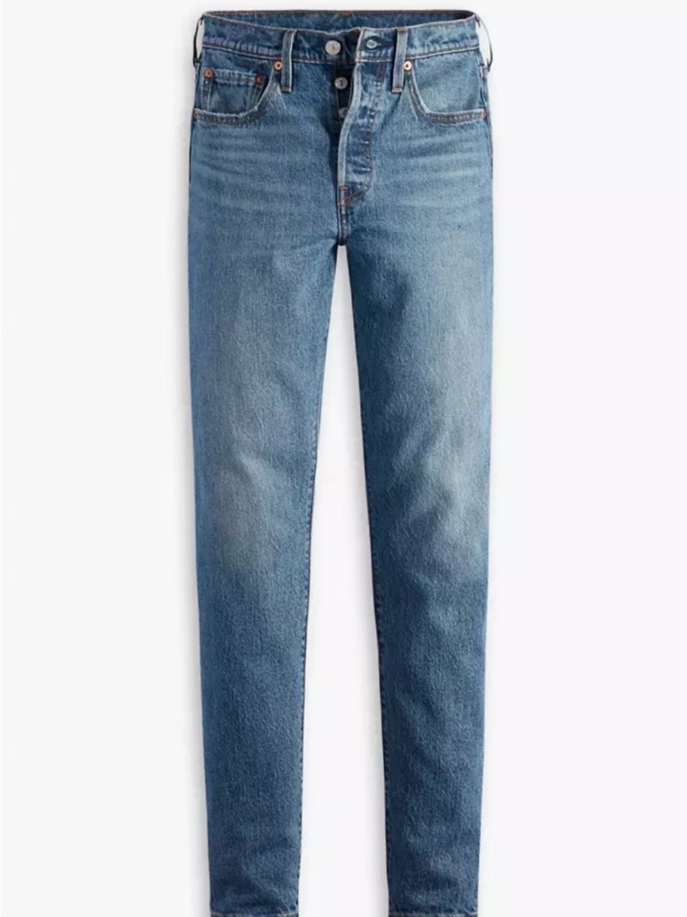 Levi's Women's 501 Skinny Jeans in Light Blue Wash 31X28